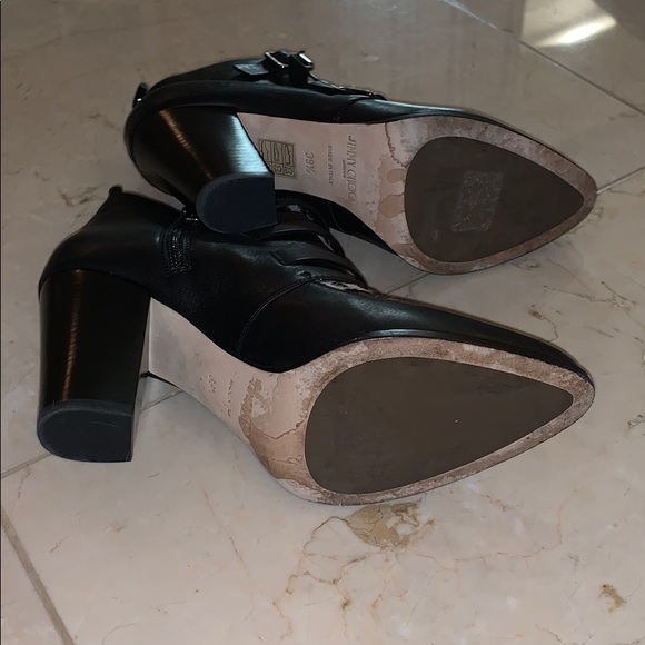 JIMMY CHOO Leather Booties - Picture 7 of 8